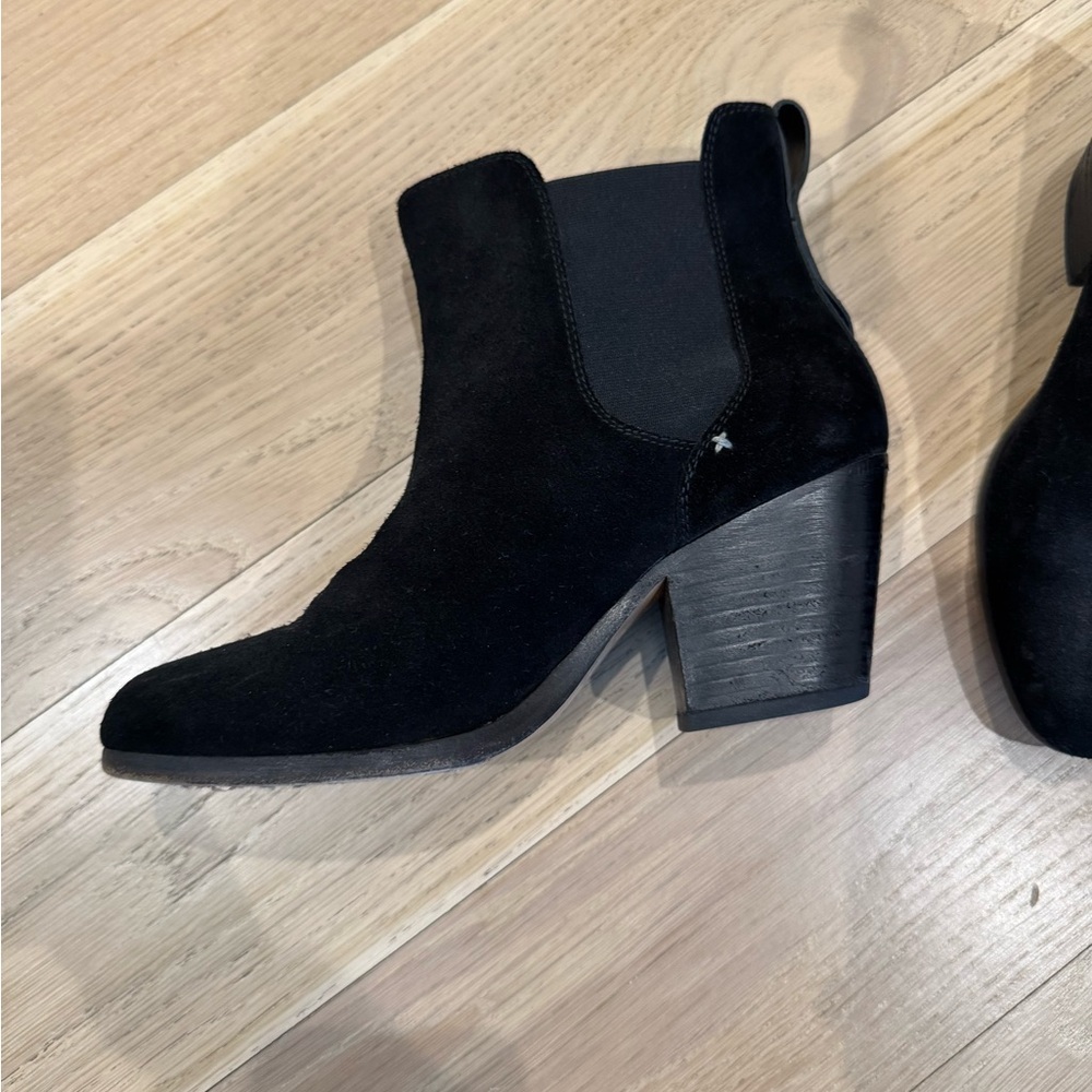 Rag + Bone Suede Chelsea Boots black 37